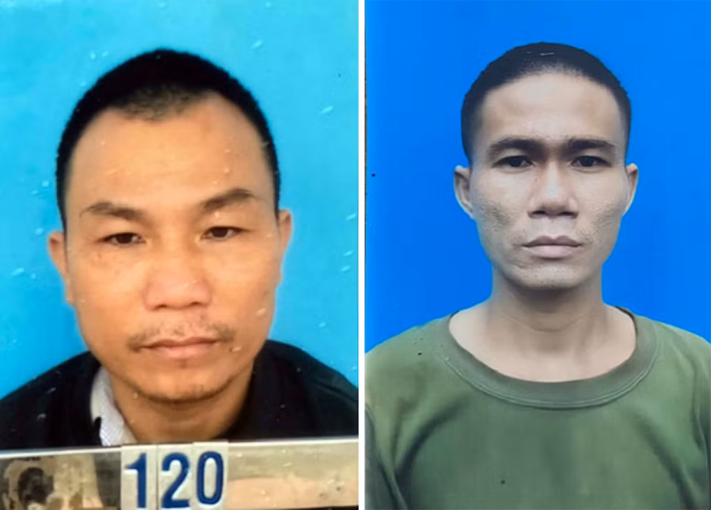 Huy động lực lượng truy bắt 2 đối tượng nguy hiểm trốn khỏi nơi giam -0