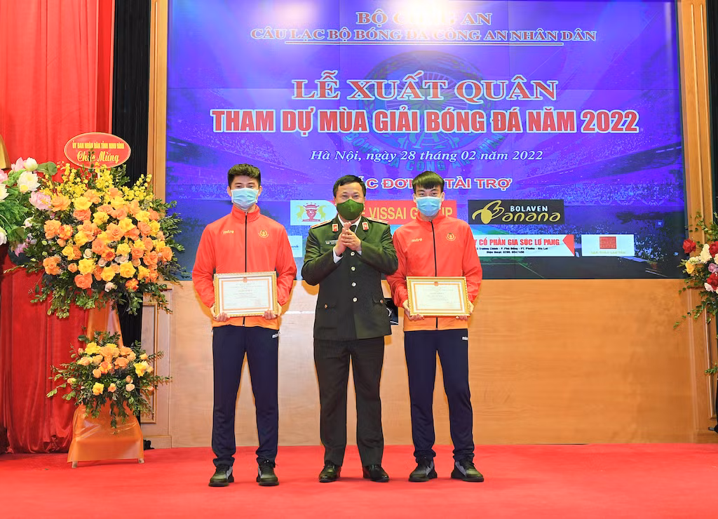 Câu lạc bộ bóng đá CAND xuất quân tham dự mùa giải bóng đá năm 2022 -0
