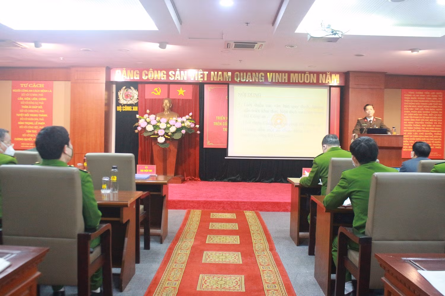 Nâng cao thủ tục hành chính trong lực lượng Cảnh sát PCCC và CNCH -0