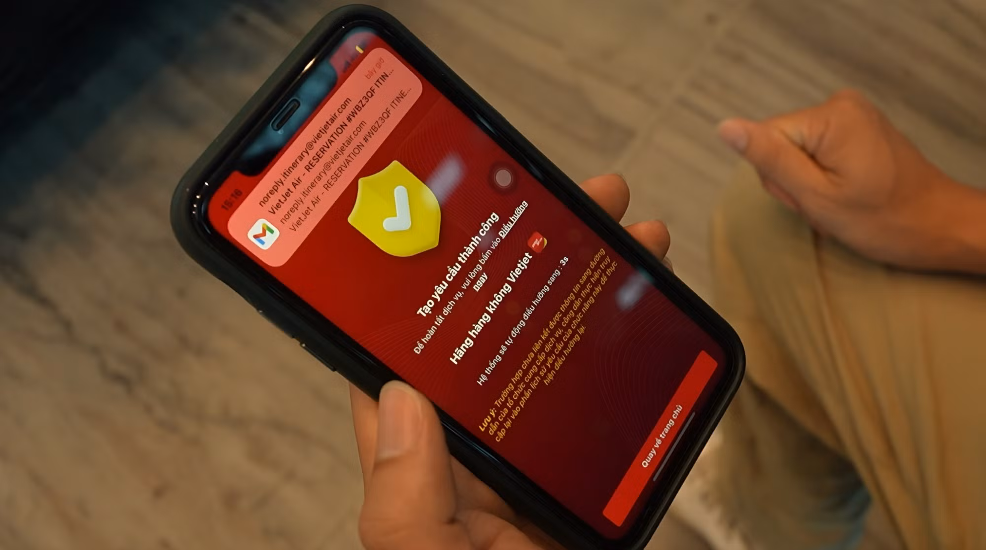 Từ 30/4: Đặt vé bay Vietjet và làm thủ tục dễ dàng bằng sinh trắc học trên ứng dụng VNeID -1