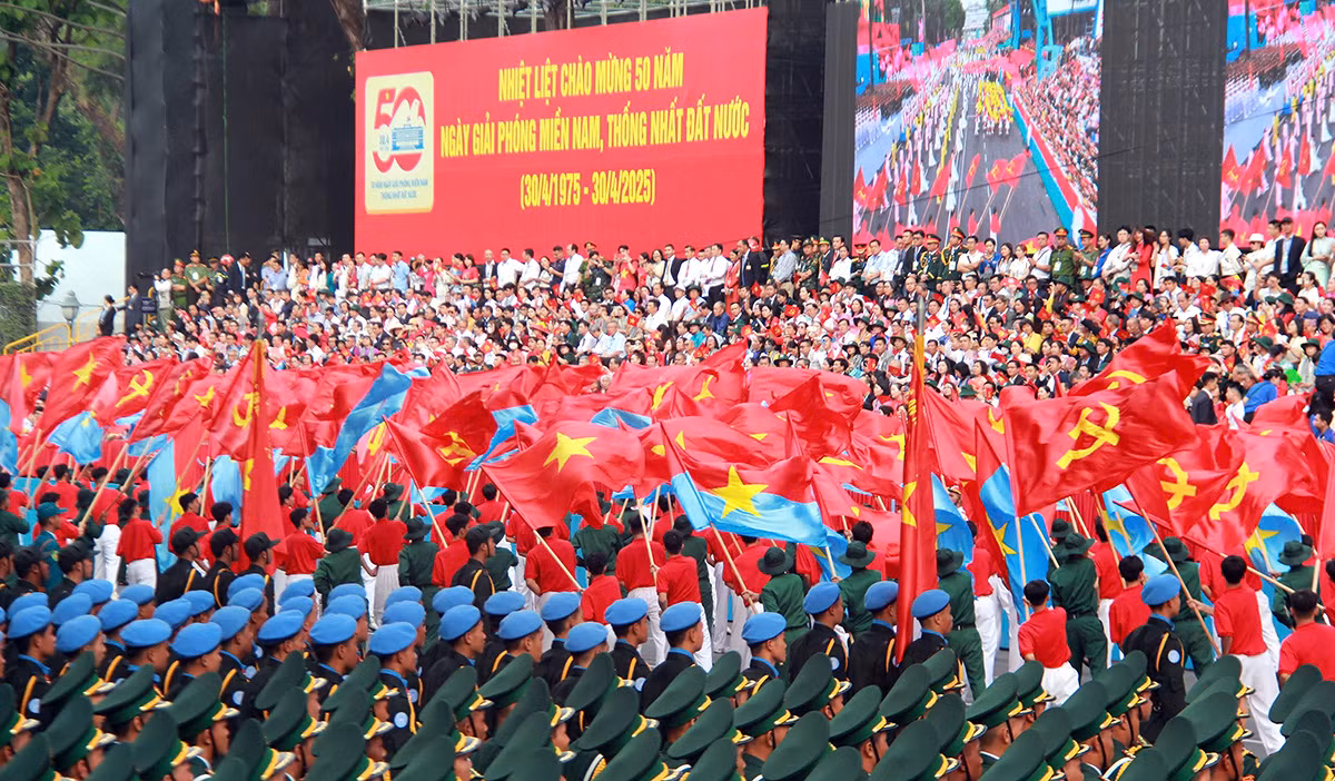 Tổ chức trọng thể Lễ kỷ niệm 50 năm Ngày Giải phóng miền Nam, thống nhất đất nước -0