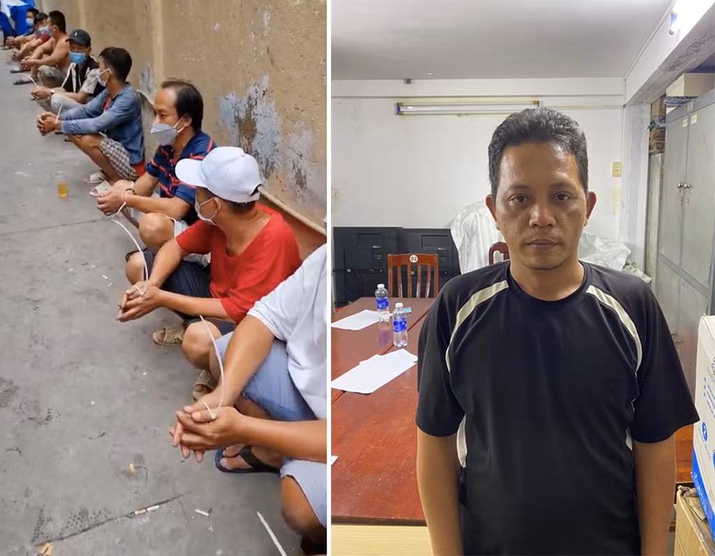 Phá trường gà ngay trung tâm thành phố, bắt giữ 18 con bạc -0