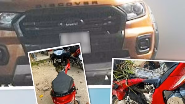 Sỹ diện với hot gilr, phóng xe đầu trần lao vào cảnh sát ảnh 2