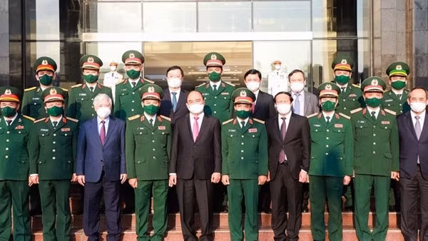 Chủ tịch nước dự Hội nghị Quân chính toàn quân năm 2021 ảnh 3