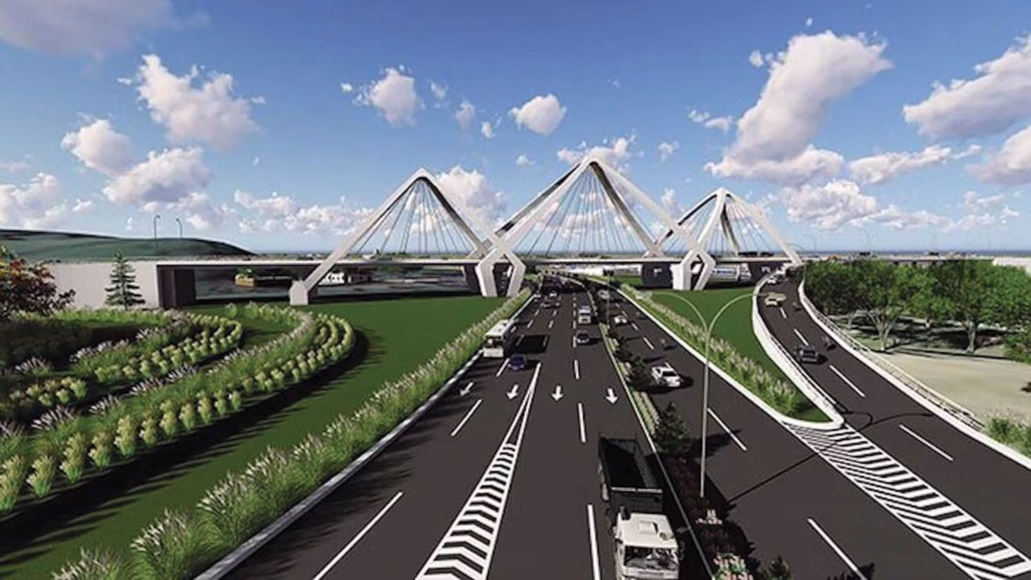 Dự án Vành đai 4 - Vùng Thủ đô: Giải bài toán ùn tắc giao thông, phát triển kinh tế -0