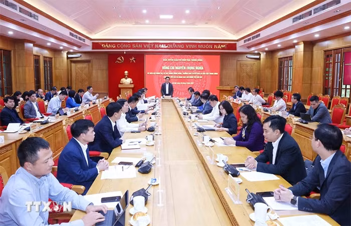 'Các cơ quan báo chí chủ lực đã làm tốt công tác sắp xếp bộ máy' -0