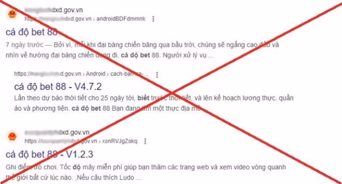 Cảnh báo tình trạng hàng loạt website cơ quan Nhà nước bị chèn link quảng cáo cờ bạc -0