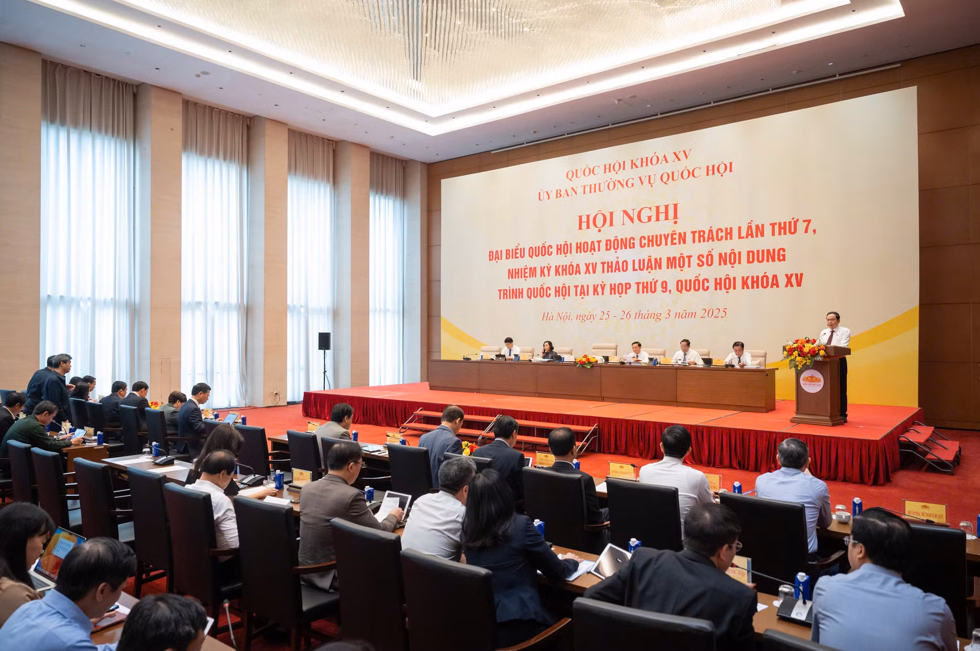 Khai mạc Hội nghị đại biểu Quốc hội hoạt động chuyên trách lần thứ 7 -0