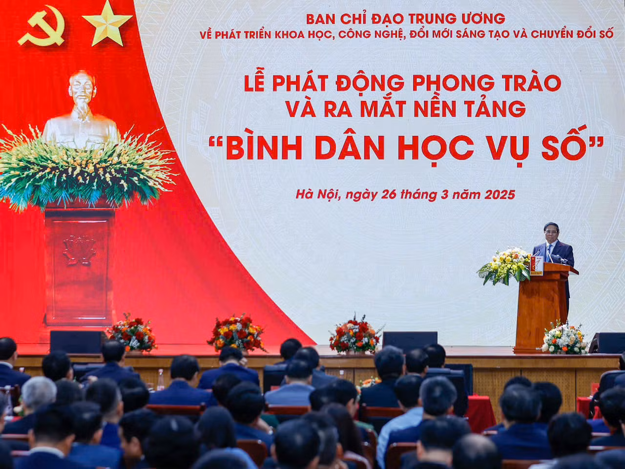 Thủ tướng Phạm Minh Chính phát động phong trào và ra mắt nền tảng 