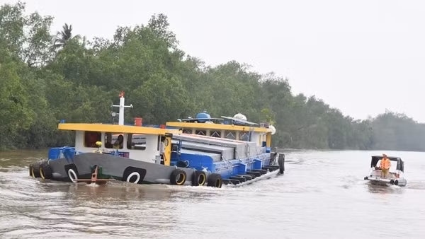 Công an tỉnh Tiền Giang xây dựng tuyến đường thủy văn hóa, an toàn giao thông