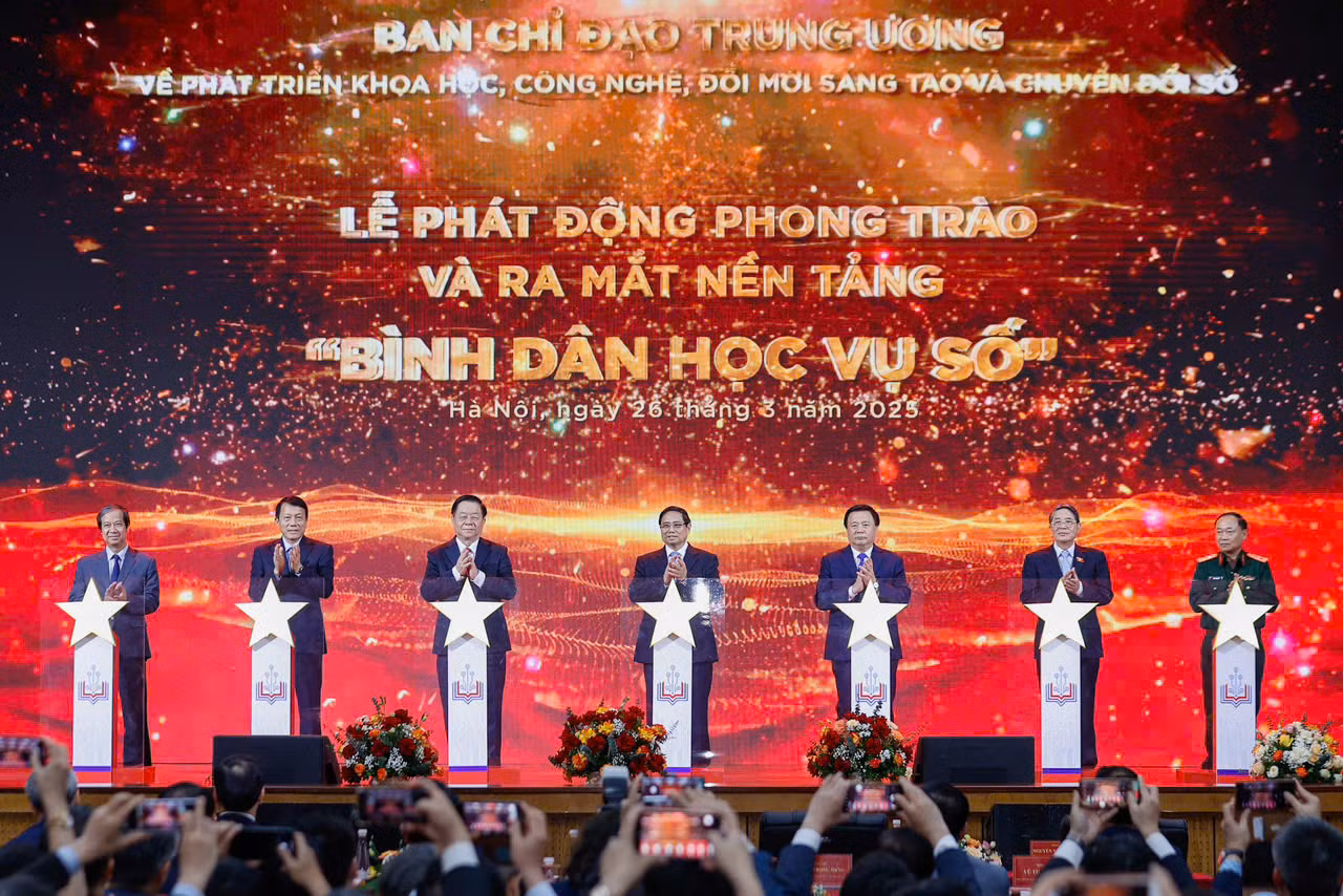 Thủ tướng Phạm Minh Chính phát động phong trào và ra mắt nền tảng 