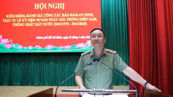 Đánh giá công tác bảo đảm ANTT Lễ kỷ niệm 50 năm Ngày giải phóng miền Nam, thống nhất đất nước