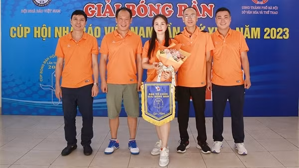 Khai mạc giải Bóng bàn CUP Hội Nhà báo Việt Nam lần thứ XVI