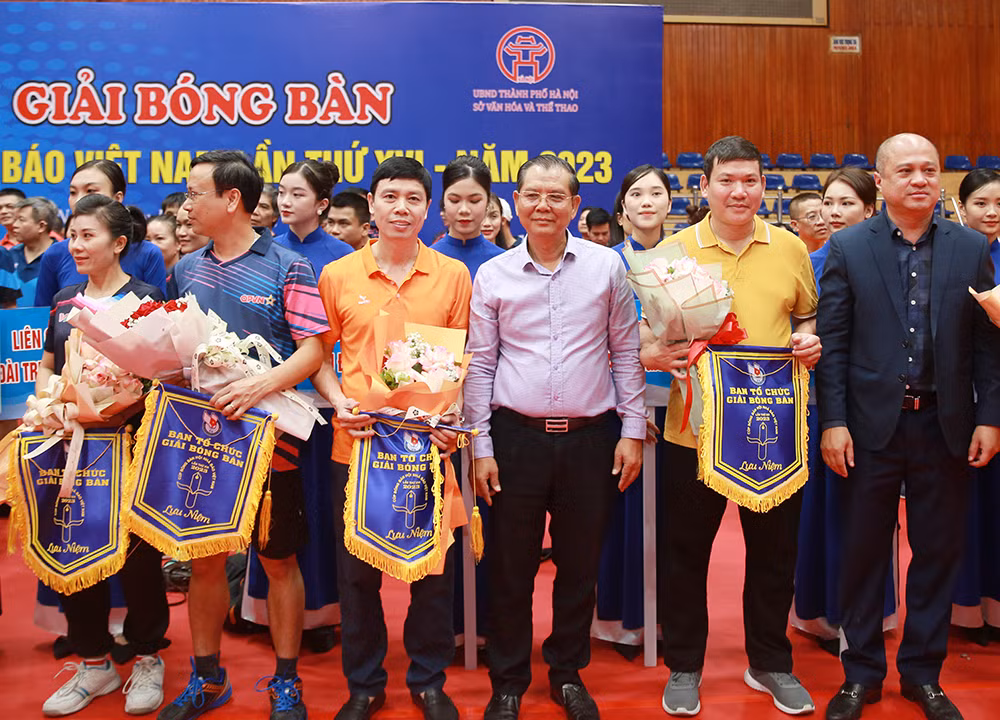 Khai mạc giải Bóng bàn CUP Hội Nhà báo Việt Nam lần thứ XVI -0