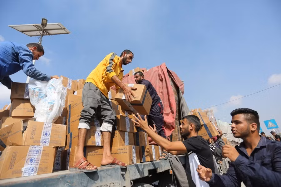 Triển vọng về con đường viện trợ vào Dải Gaza -0