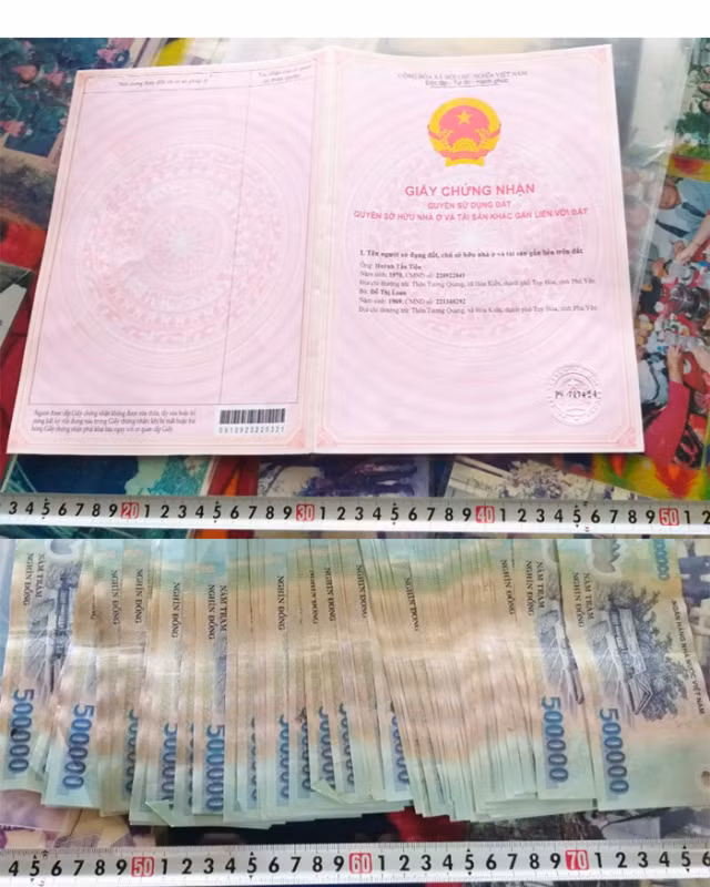  Khởi tố bổ sung hai đối tượng sử dụng “sổ đỏ” giả để lừa đảo -0