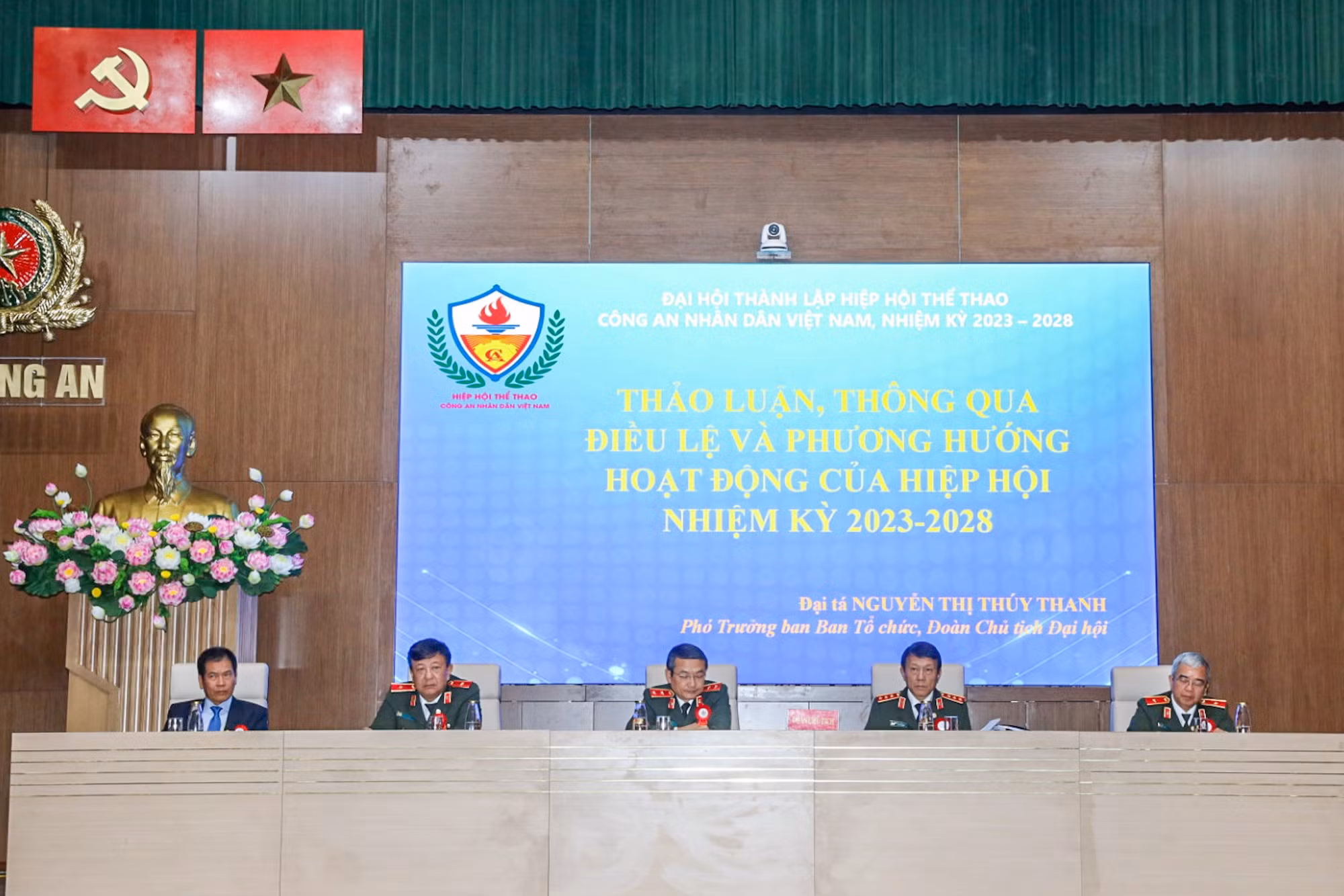 Đại hội thành lập Hiệp hội thể thao CAND Việt Nam, nhiệm kỳ 2023 - 2028 -3