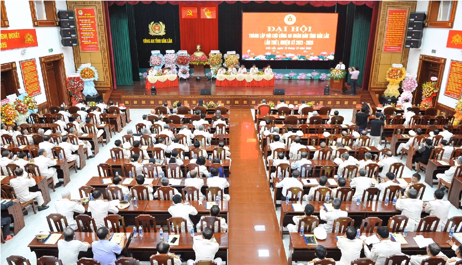 Thành lập Hội Cựu CAND tỉnh Đắk Lắk -0