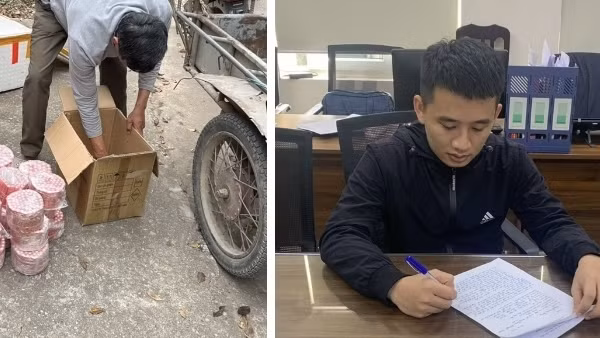 Triệt phá ổ nhóm sản xuất pháo nổ tại Hà Nội