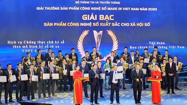 Sản phẩm số của VNPT “chinh phục” Make in Vietnam 2023