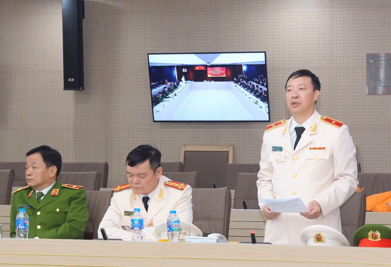 Thiếu tướng Nguyễn Ngọc Cương giữ chức vụ Cục trưởng Cục Cảnh sát QLHC về TTXH -1