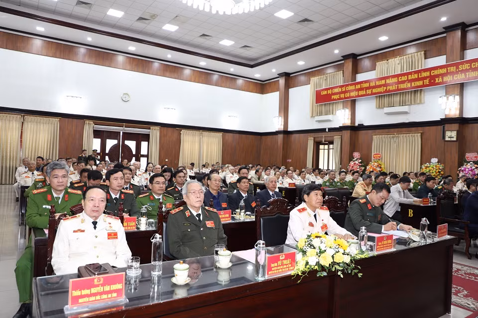 Thành lập Hội Cựu Công an nhân dân tỉnh Hà Nam -1