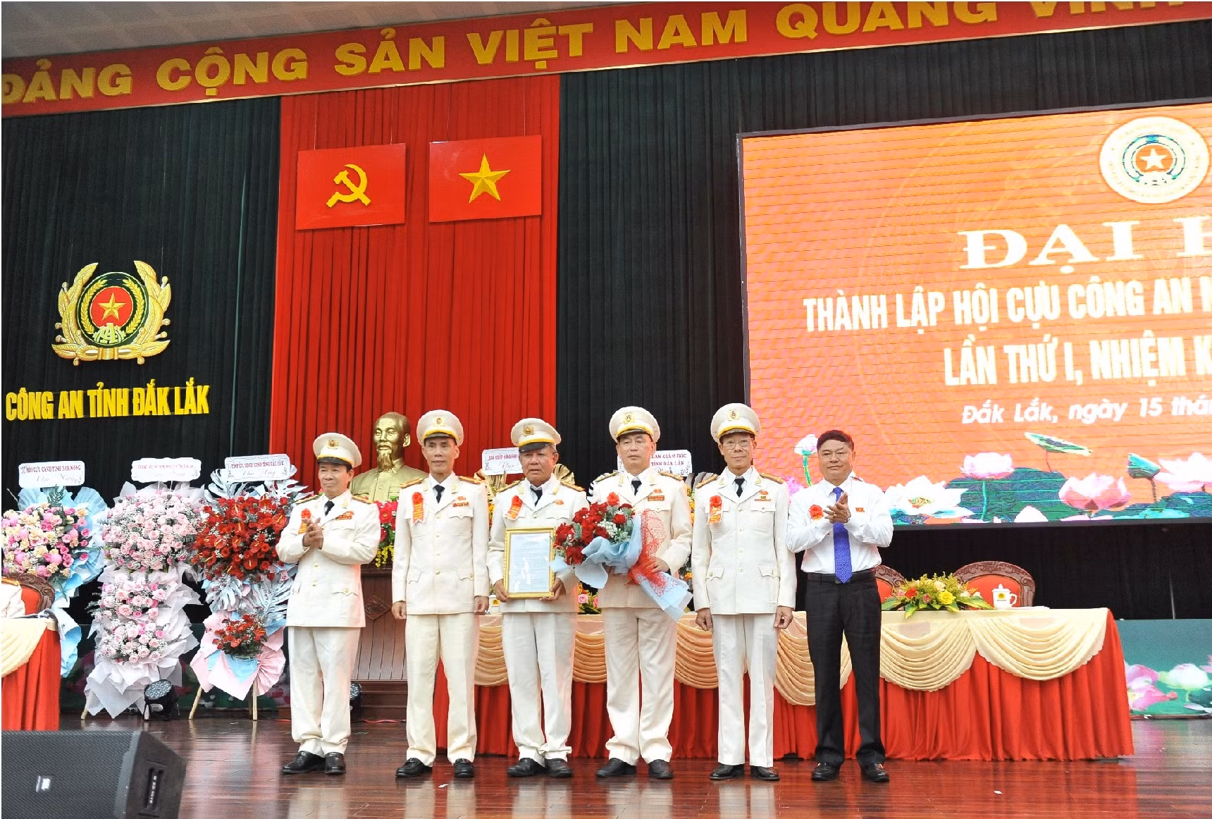 Thành lập Hội Cựu CAND tỉnh Đắk Lắk -0
