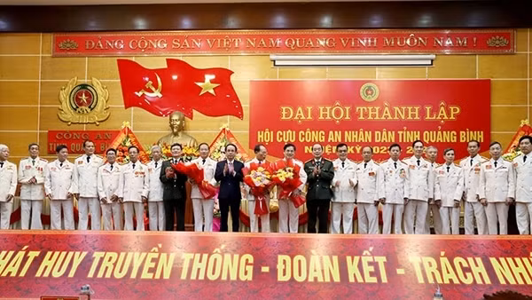 Thành lập Hội Cựu CAND tỉnh Quảng Bình
