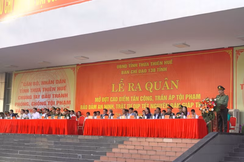 Đồng loạt ra quân thực hiện cao điểm tấn công, trấn áp tội phạm -0