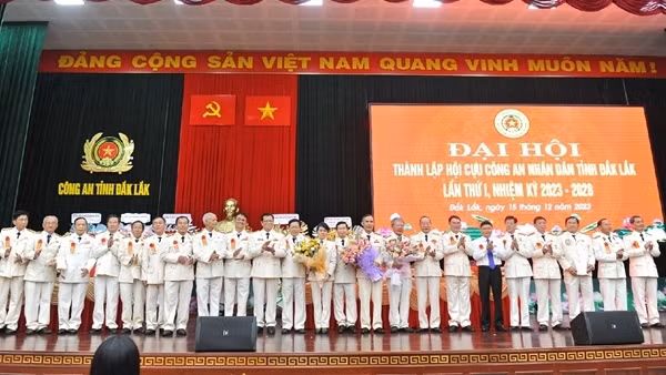 Thành lập Hội Cựu CAND tỉnh Đắk Lắk