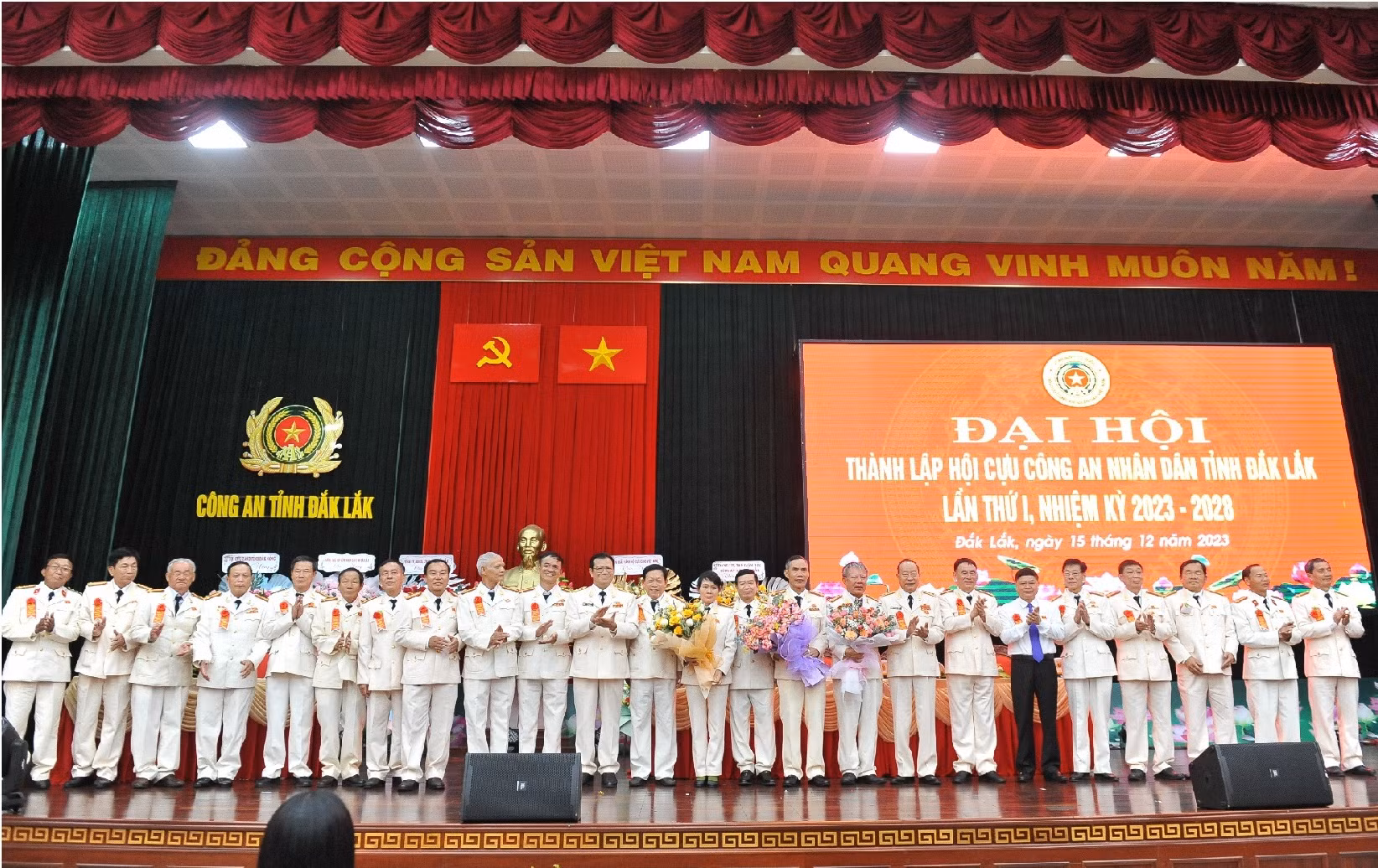 Thành lập Hội Cựu CAND tỉnh Đắk Lắk -0
