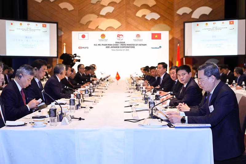 Thủ tướng chủ trì buổi Toạ đàm do VietinBank phối hợp tổ chức với các tập đoàn kinh tế Nhật Bản -0