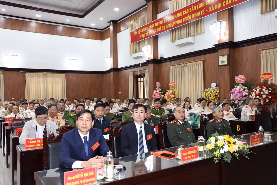 Thành lập Hội Cựu Công an nhân dân tỉnh Hà Nam -0