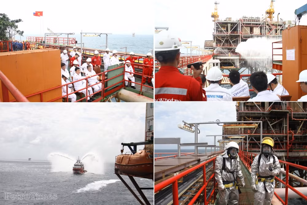 Petrovietnam/Vietsovpetro thực hiện nghiêm túc các quy định về&nbsp;PCCC và CNCH -3