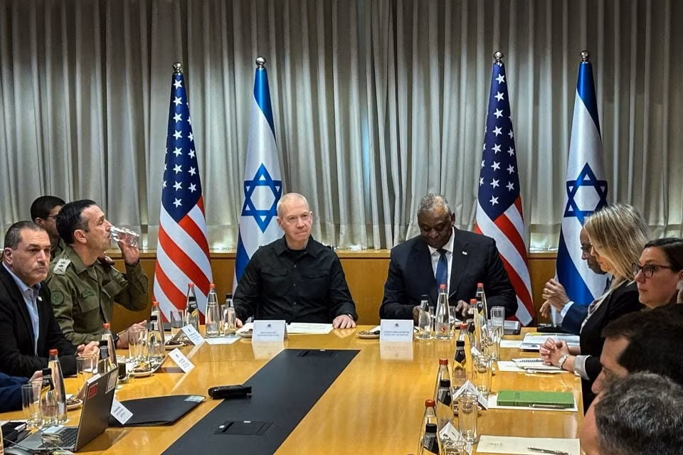 Bộ trưởng Quốc phòng Mỹ đến Israel giữa lúc 