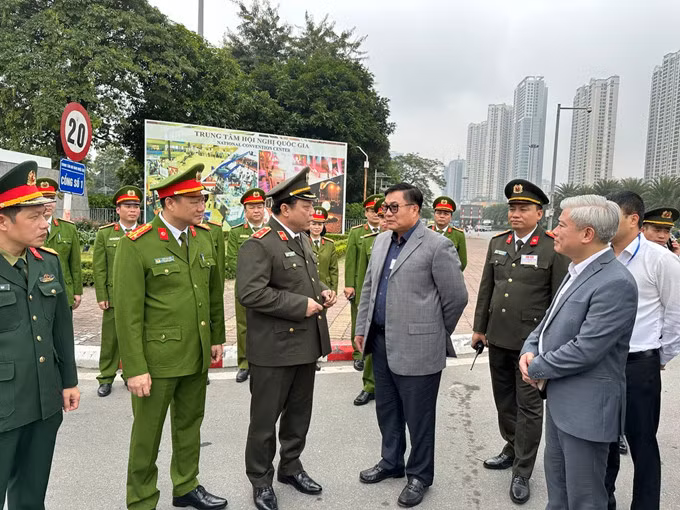 Công an TP Hà Nội đảm bảo an ninh, an toàn chuyến thăm của Tổng Bí thư, Chủ tịch nước Trung Quốc Tập Cận Bình -1