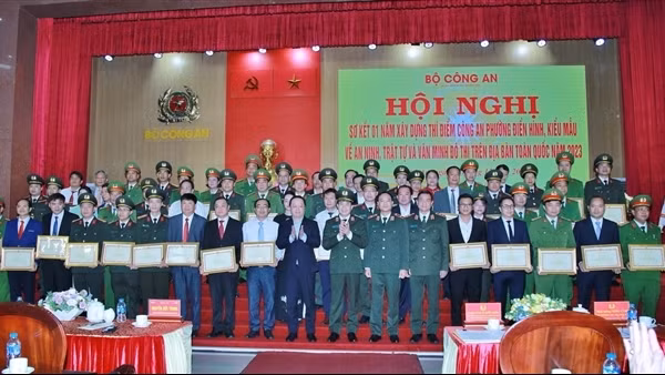 Toàn quốc có 172 đơn vị đăng ký xây dựng Công an phường kiểu mẫu