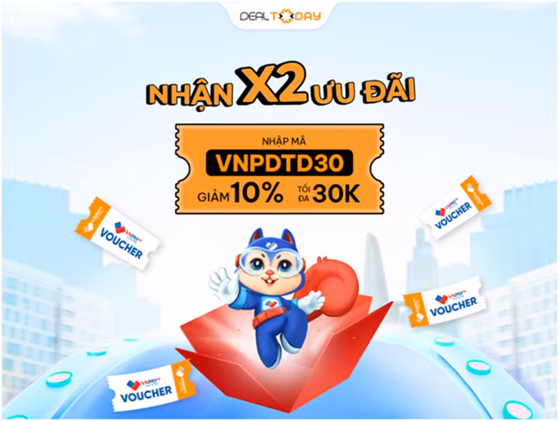 Nâng cấp nền tảng, Dealtoday “tung” đại tiệc ưu đãi&nbsp; -0