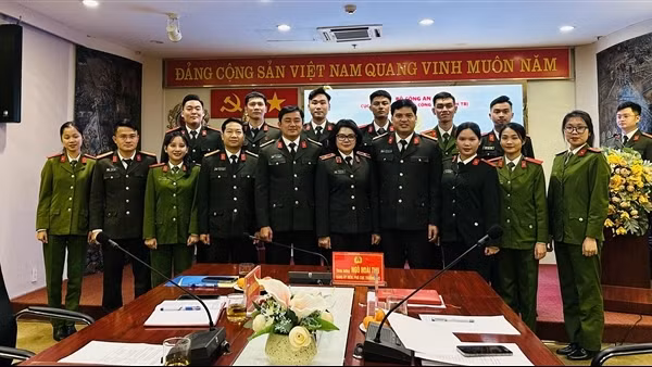 Gặp mặt đoàn đại biểu CAND dự Đại hội đại biểu toàn quốc Hội Sinh viên Việt Nam lần thứ XI