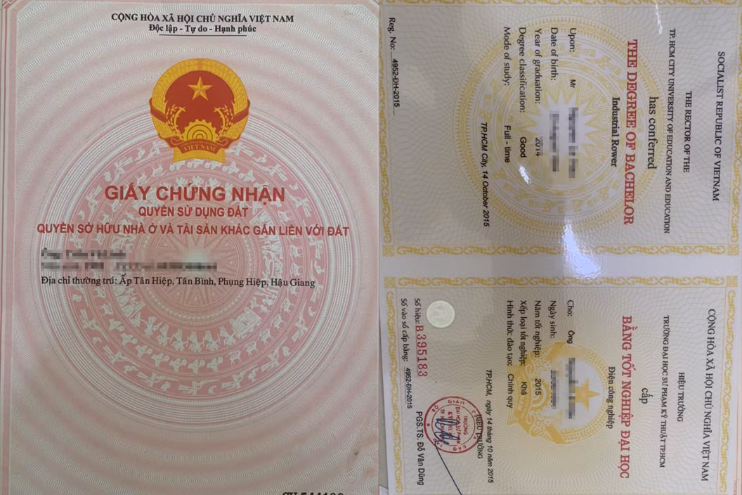 Triệt phá 2 nhóm đối tượng làm giả giấy tờ&nbsp; trong các căn nhà thuê -0