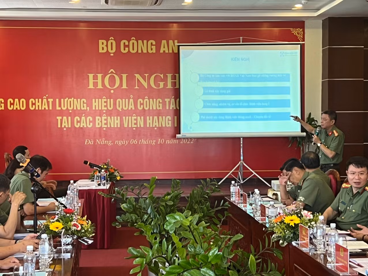 Hội nghị Nâng cao chất lượng, hiệu quả công tác khám bệnh, chữa bệnh, tại các Bệnh viện hạng I Công an -2