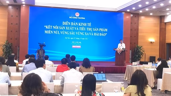 Kết nối sản xuất - tiêu thụ sản phẩm thương mại miền núi, vùng sâu, vùng xa và hải đảo
