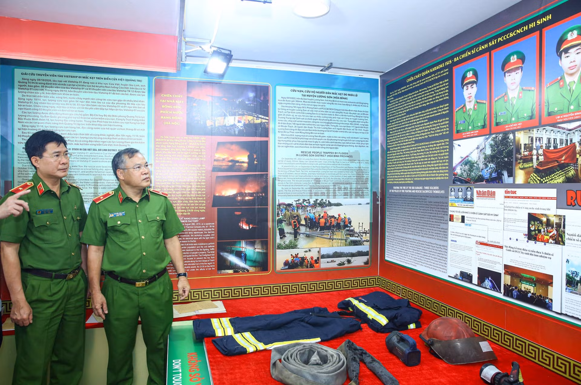 “Hành trang đương đầu giặc lửa” – nơi tôn vinh đóng góp của lực lượng Cảnh sát PCCC và CNCH -0