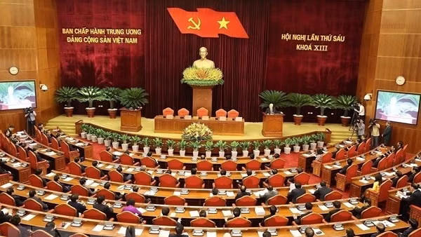 Thông báo Hội nghị lần thứ sáu Ban Chấp hành Trung ương Đảng khóa XIII