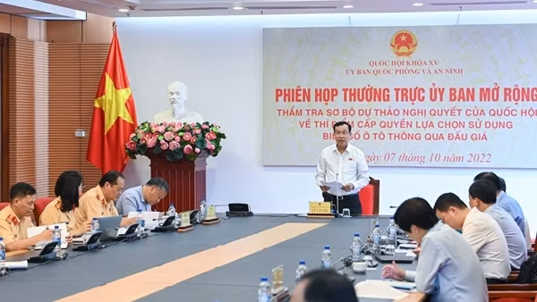 Đảm bảo không đầu cơ, "thắng thầu bỏ cọc" trong đấu giá biển số ô tô