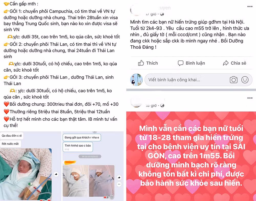 Mang thai hộ bất hợp pháp: Vì sao khó xử lý? -0