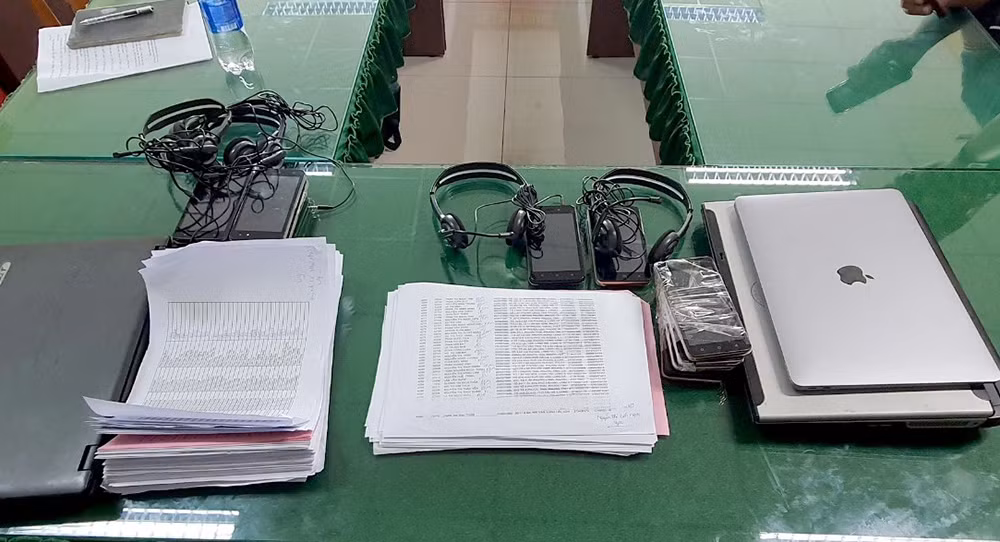 Mạo danh ngân hàng để lừa đảo quy mô lớn -0