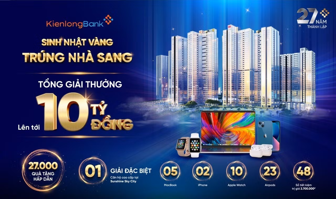 Gửi tiết kiệm online tại KienlongBank lãi suất ưu đãi đến 7,9% -0