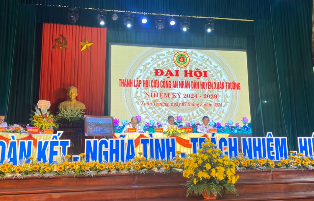 Thành lập Hội Cựu CAND huyện Xuân Trường -0