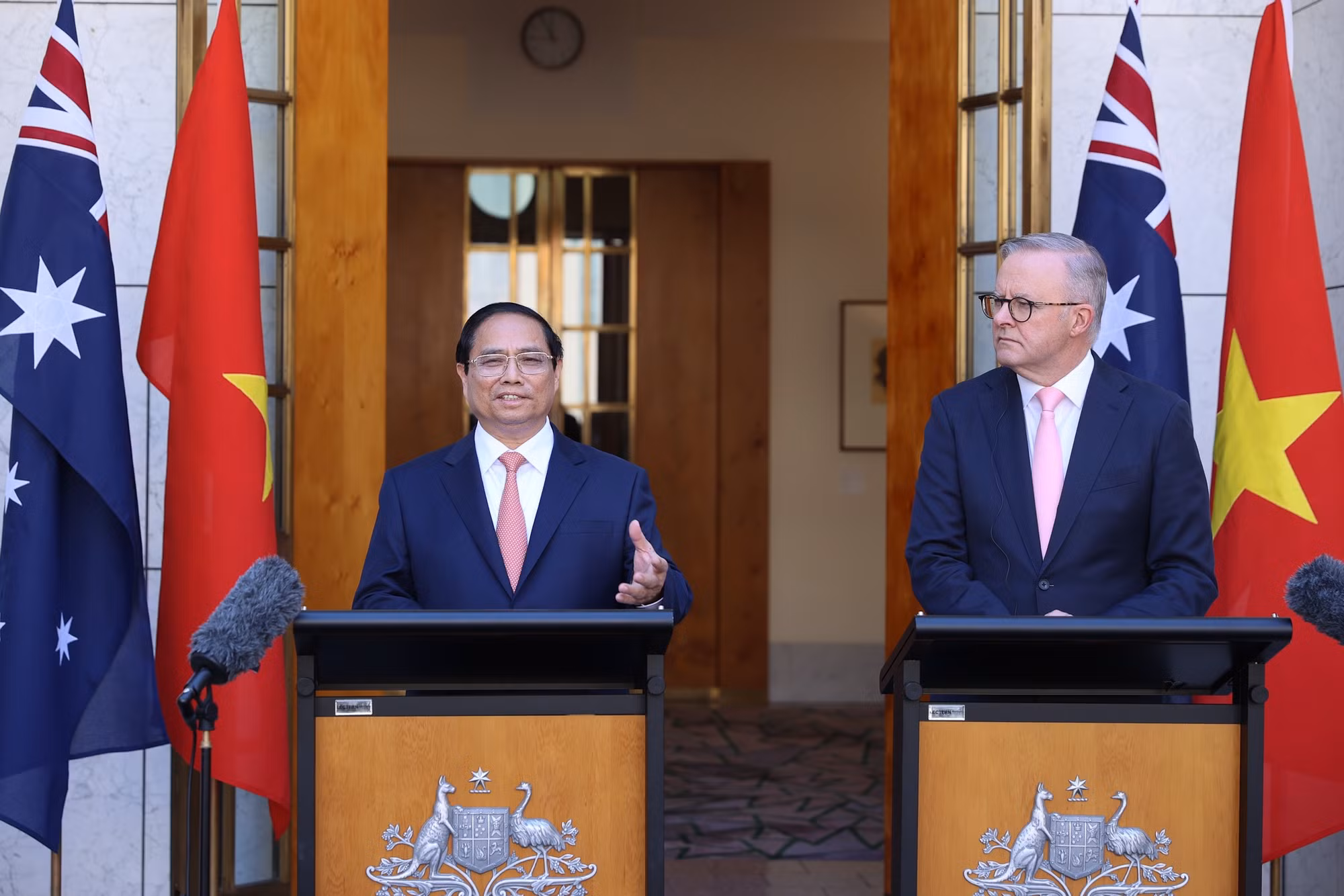 Tuyên bố chung Việt Nam - Australia -0
